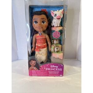2024 Disney Princess Doll Treat Time with Moana and Pua Tea Party For 2 Age 3+